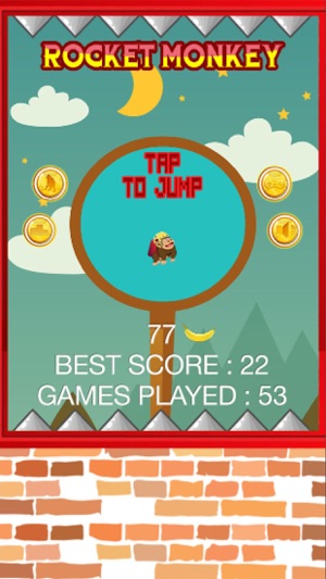 Super Rocket Monkey Jump - Amazing Gorilla(圖1)-速報App