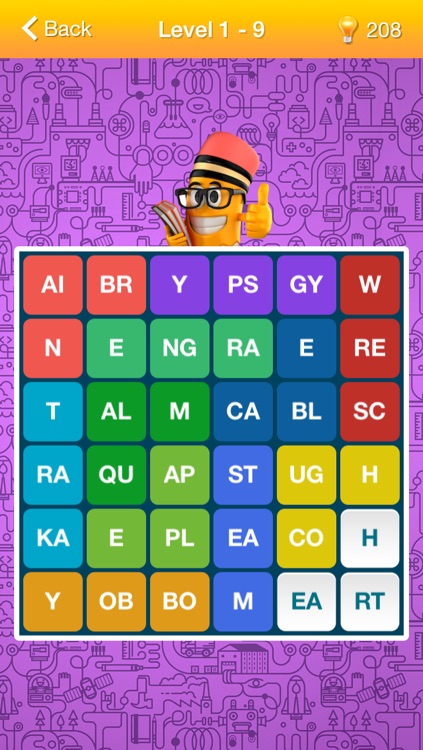 Worders: Word Parts - new word search puzzle game, find, gather and guess words on the field