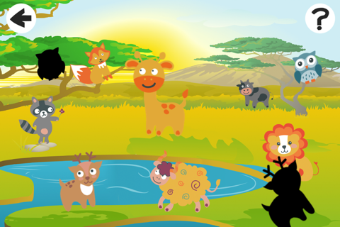 Animal-s from a Safari Trip in One Kid-s Puzzle Game For Play-ing, Teach-ing and Learn-ing screenshot 4