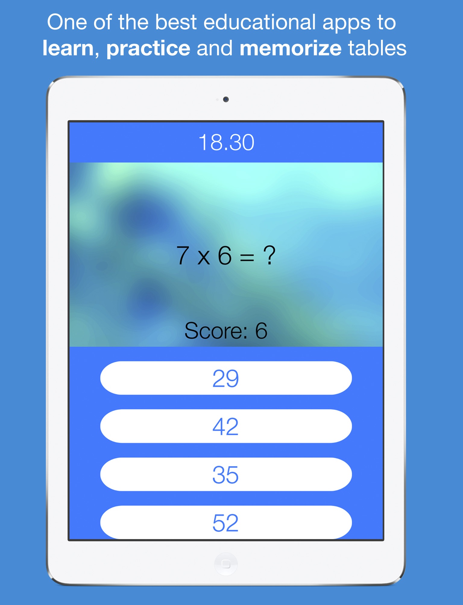 Times Tables Quiz - Cool & Fun Multiplication Table Math Solver Games 