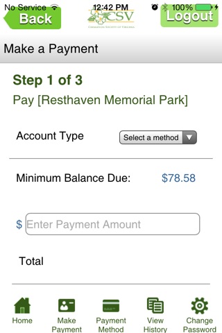 CSV Bill Pay screenshot 3