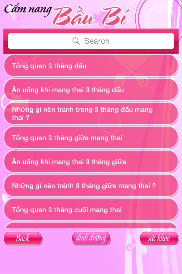 Cẩm Nang Bầu Bí screenshot 4