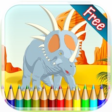 Activities of Dinosaur Coloring Book 2 - Drawing and Painting Colorful for kids games free