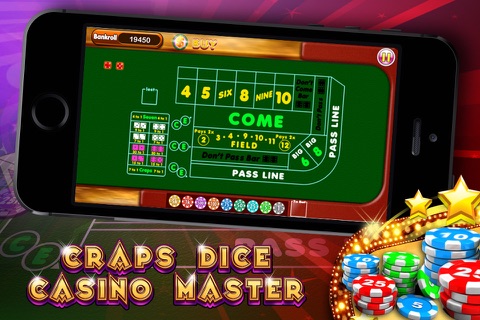 Craps Dice Casino Master - Deluxe Rolling Dices Strategy Game screenshot 3