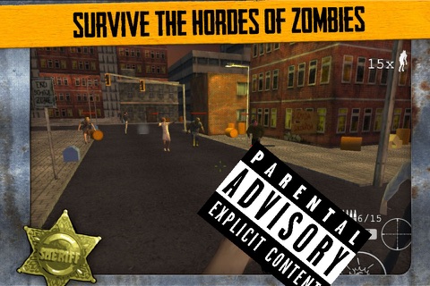 Zombie Sniper Elite 3d screenshot 2