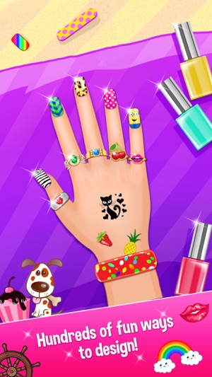 Nail Party Makeover and Nail Salon - girls game(圖1)-速報App