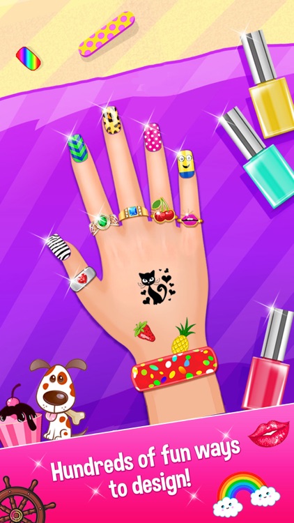 Nail Party Makeover and Nail Salon - girls game