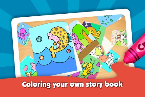 ABC Paint Book - Kids Color: Animal Art screenshot 3