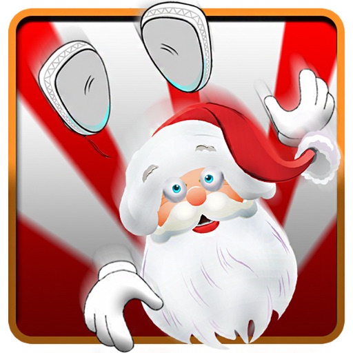 Santa Fall Down iOS App