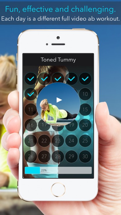Toned Tummy: 30 Day Ab Challengeのおすすめ画像3