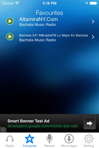 Bachata Music Radio Recorder screenshot 3