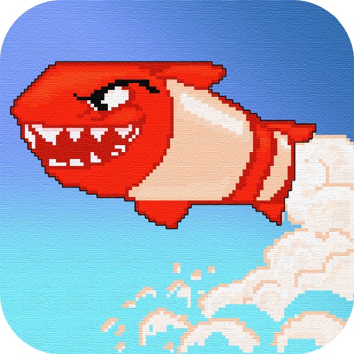 Flappy Shark Retry Icon