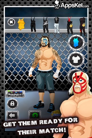 Wrestle Maker Wrestlers Dress Up Mania – Pro Wrestling Champion HD Games Free screenshot 2