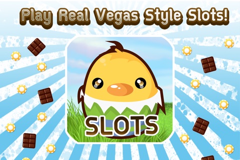 Happy Bunny with Cute Easter Eggs SLOTS FREE screenshot 2