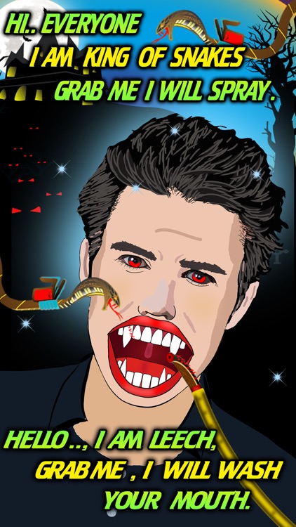 Ultimate Vampire Dentist-Best crazy celebrity stars dentist hospital game for tooth cleaning and mouth oral treatment