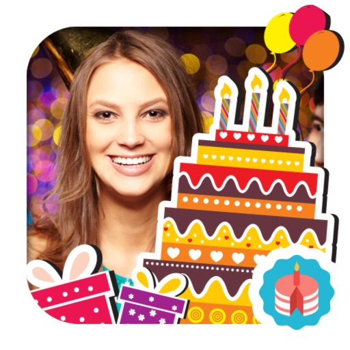 Happy Birthday Photo Frame Maker For You FREE icon