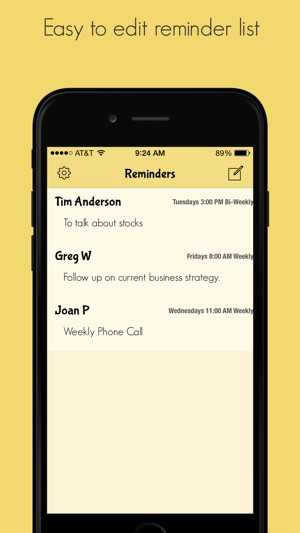 Butter - Contacts Reminders(圖4)-速報App