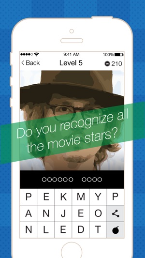 Who's the Celeb? - Guess the Famous Celebrity Word Game(圖1)-速報App