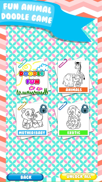 Kids Doodle & Animal Coloring Draw Book -  play my pet paint pad and color drawing farm games for the preschool kids