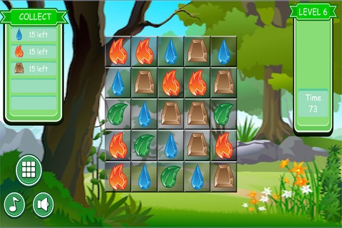 Nature Element Match - Forest Stones screenshot 4