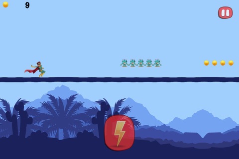 Sky Fast Runner : Forest Rescue Mission- Free screenshot 3