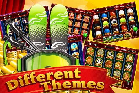 Sports Variety Slots Machine Game - Play the Best Doubledown Bouncing Dash screenshot 2