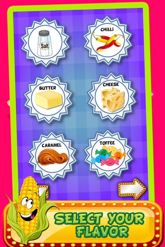 Popcorn Maker-Kids Girls free cooking fun game screenshot 3