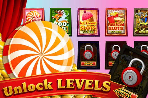 Vegas Candy in the Land of Sugar Mania - Lucky Casino Slots Game Free screenshot 4
