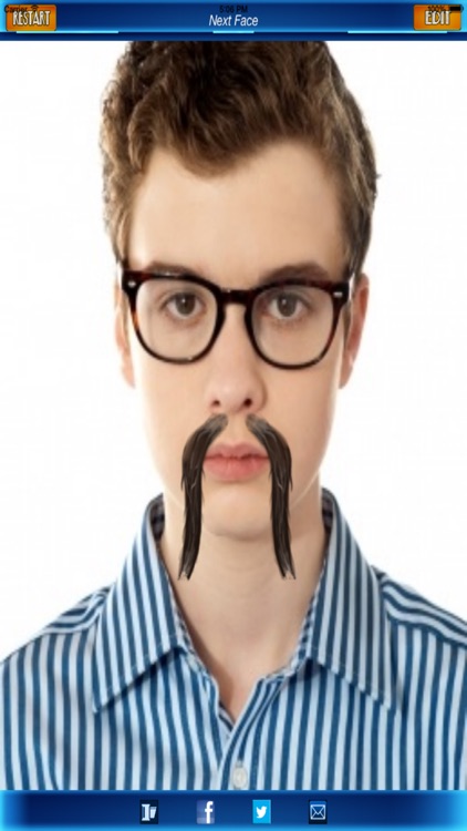 Mustache Photo Fun: Blend a Free Cool Mustache with your Photo