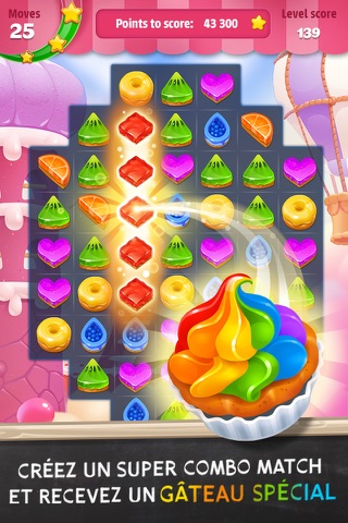 Cake Story: the sweetest match-3 game screenshot 2