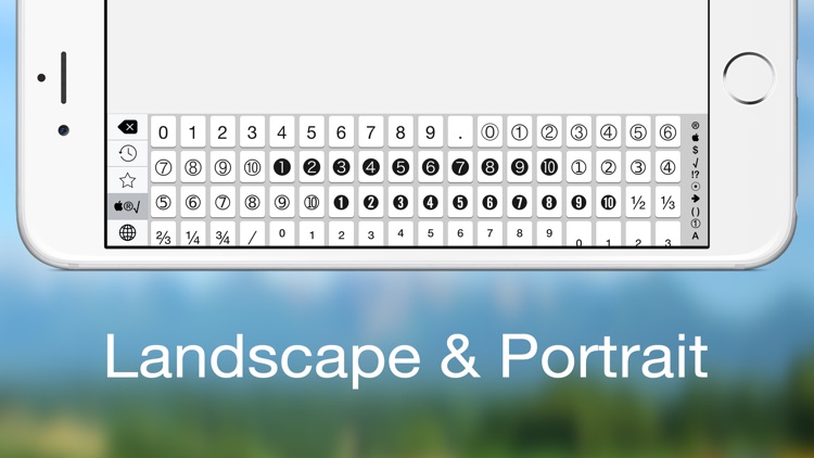 Special Characters Keyboard - (Symbols, Pictographs, Currency, Math, Punctuation, Bullets, Arrows, Parentheses & Numbers) screenshot-4