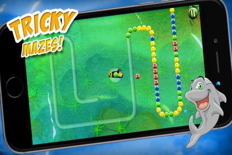 Dolphin Maze - For Kids! Help Dooney And His Friends Popping Underwater Bubbles! screenshot 3