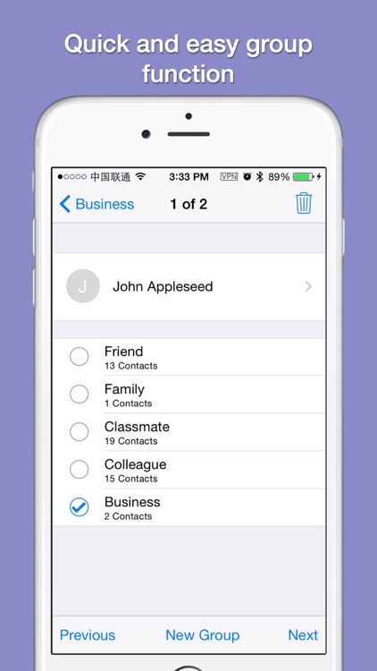 Contacts Plus — With Group Message and Email