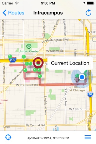 UIC Shuttle screenshot 2