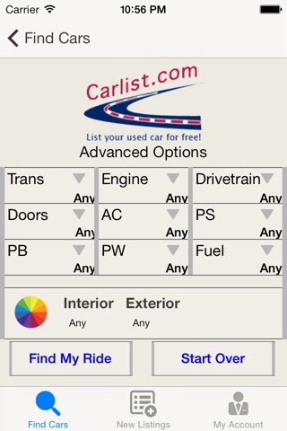 Carlist Used car listing screenshot 3