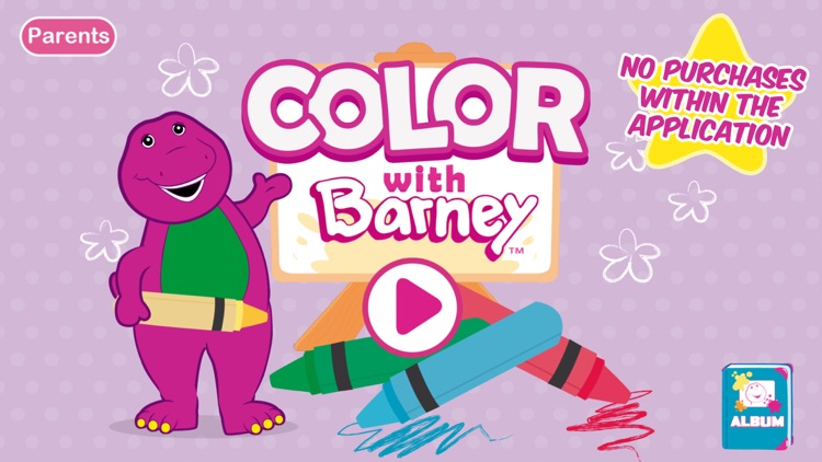 Color with Barney screenshot-0