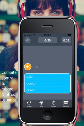 Learn French and Spanish: Word Trainer screenshot 2
