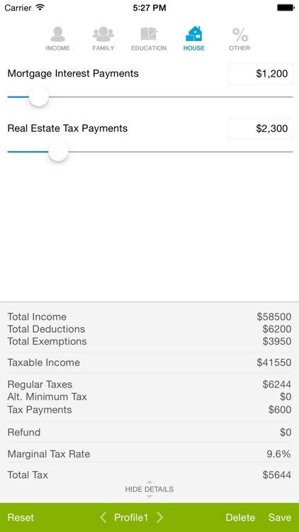 Tax Calculator - Quick Estimate of your 2014 Tax Refund screenshot-3