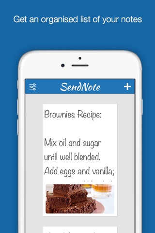 SendNote - Quickly take notes, swipe to share screenshot 3