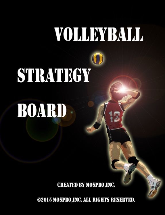 Volleyball strategy board