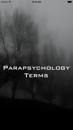 Parapsychology Terms(圖1)-速報App