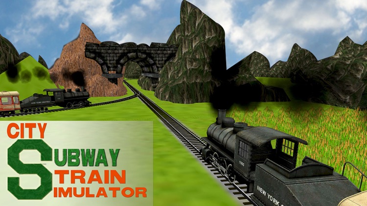Train Driving simulator 3D - Drive the steam engine on express rail tracks
