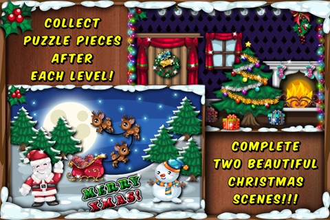 Christmas Solitaire - Tripeaks and Pyramid Winter Holiday Card Game screenshot 3