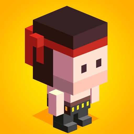 Tappy Rider - Blocky Heroes Jump icon