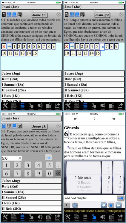 A Bíblia Sagrada (livros e áudio)(Portuguese Bible)