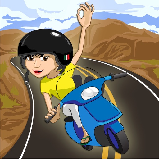 Vespa Dude - Free Bike Race Mill iOS App