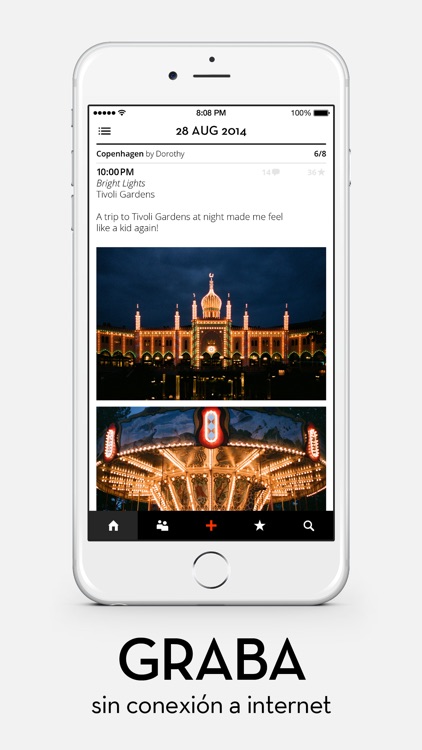 Bonjournal - A minimalist travel journal/diary