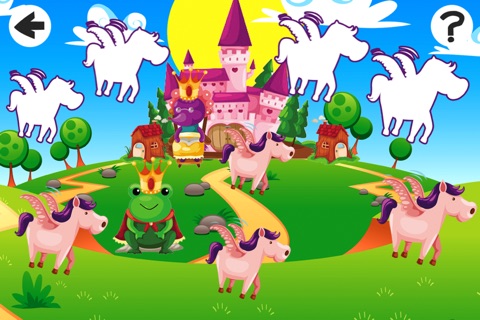 A True Uni-Corn Fairy-tale Game-s For Small Kid-s To Learn-ing and Play-ing with Fun screenshot 3