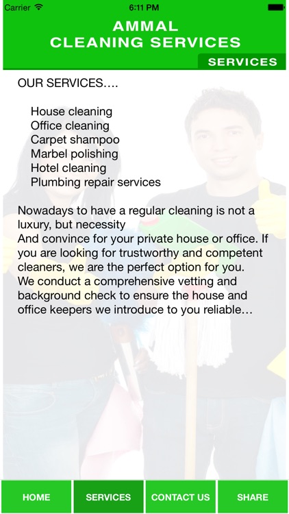 AMMAL CLEANING SERVICE screenshot-3