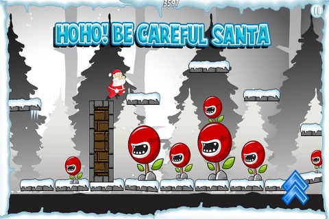 Christmas Santa Run : Crazy Snow Road Running Holiday Edition FREE! screenshot 3